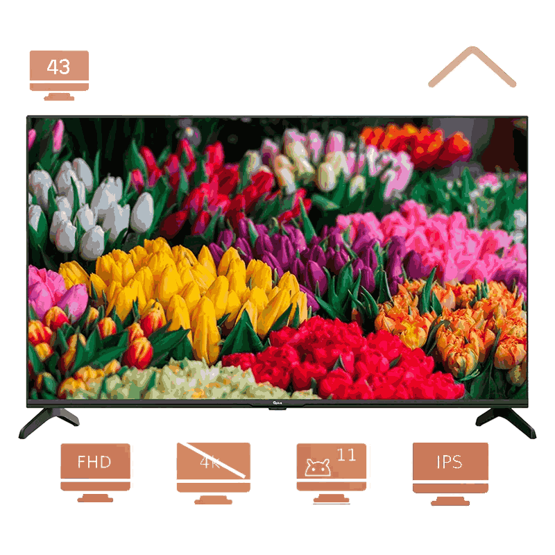 43SH638N-1 تلویزیون جی پلاس 43 اینچ مدل 43SH638NQ - Image 1