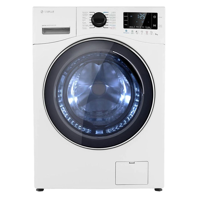 E92 (1) ماشین لباسشویی 9 کیلویی اسنوا مدل SWM-E92 - Image 1