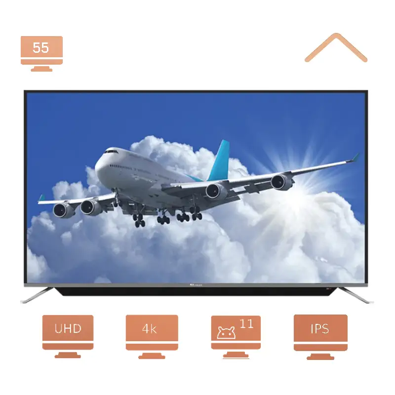 55JAEX6100UWS تلویزیون بویمن 55 اینچ مدل 55JAEX6100UWS - Image 1