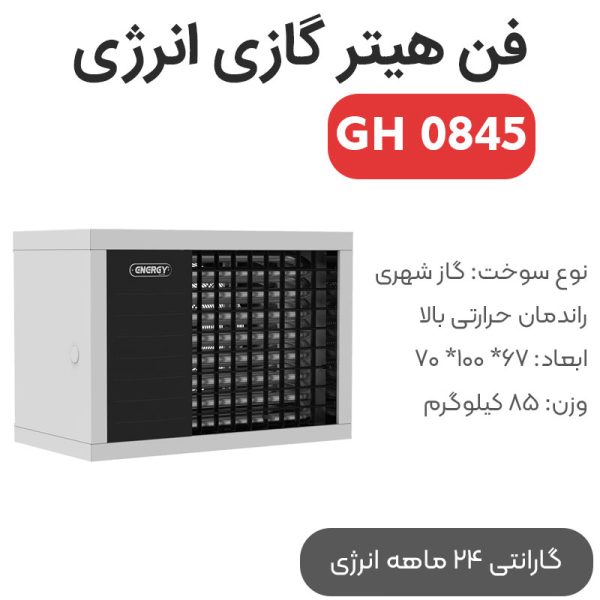 هیتر گازی GH 0845 (محفظه احتراق بسته) - Image 1